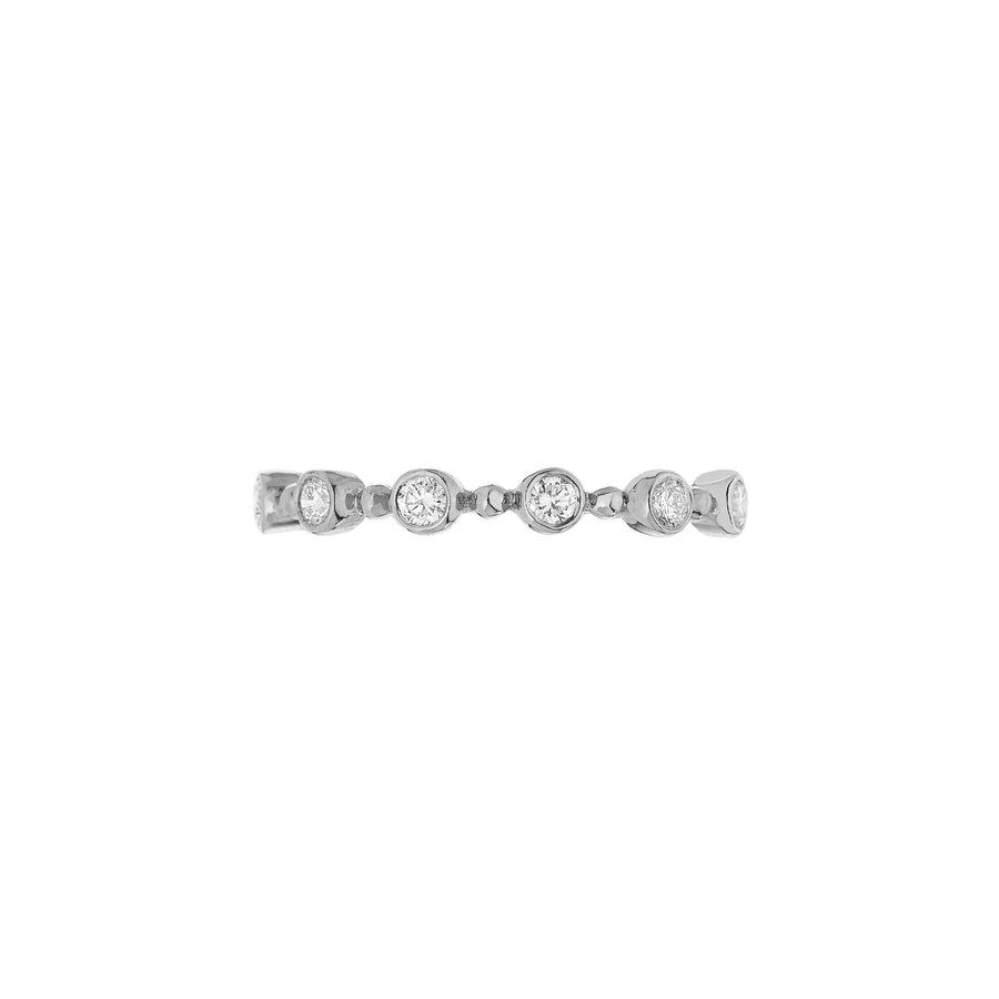 Sethi Couture Petit Bubble Diamond Ring - White Gold - Rings - Broken English Jewelry