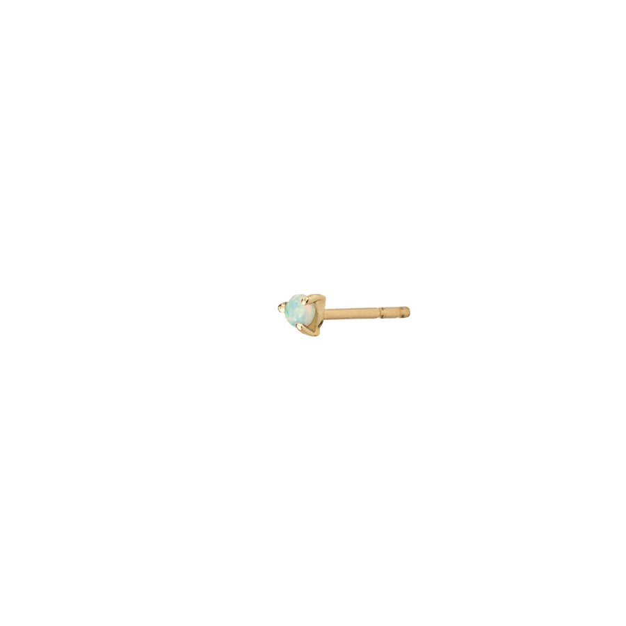 WWAKE Small Opal Stud - Broken English Jewelry