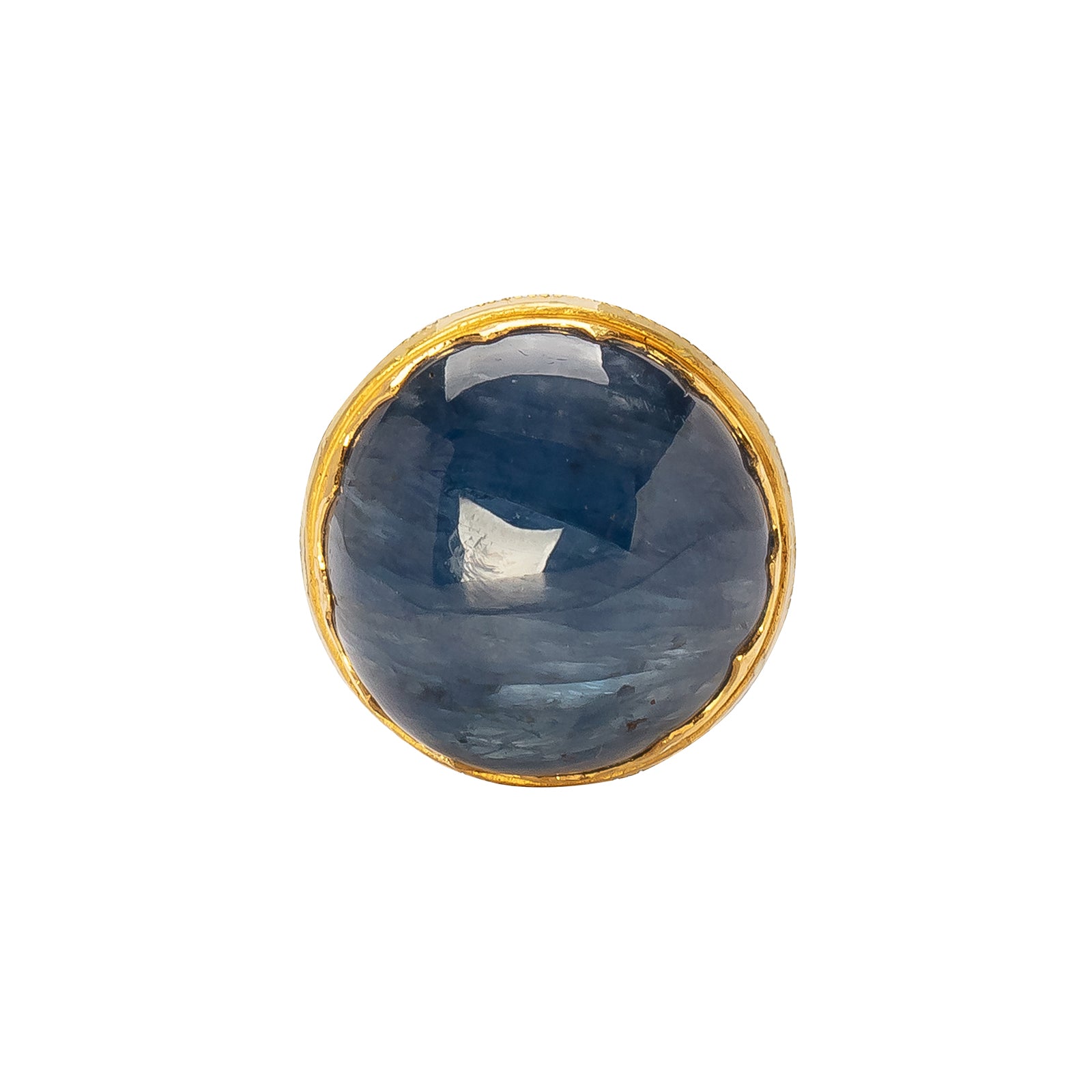 Munnu The Gem Palace Sapphire Enamel Ring - Rings - Broken English Jewelry