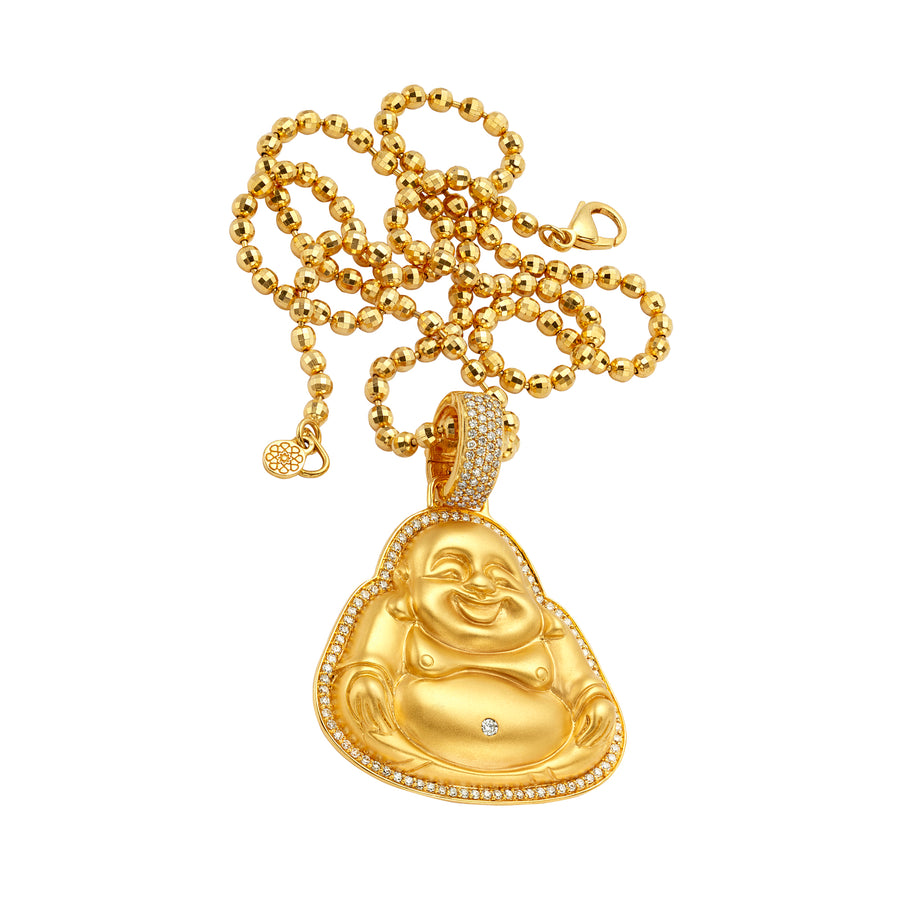 Buddha Mama Large Happy Buddha Pendant - Charms & Pendants - Broken English Jewelry