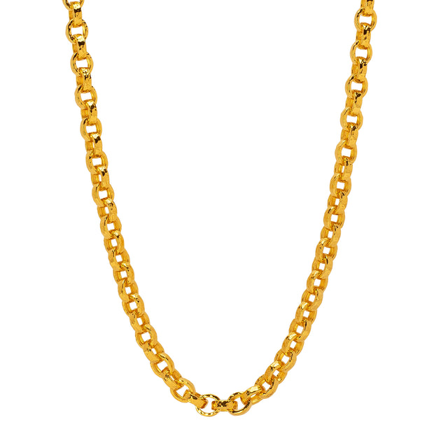 Buddha Mama Link Necklace - Necklaces - Broken English Jewelry