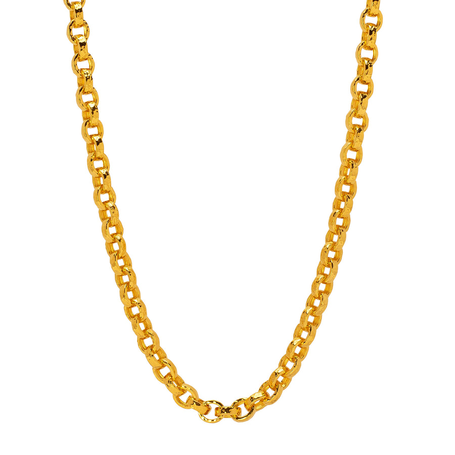 Buddha Mama Link Necklace - Necklaces - Broken English Jewelry