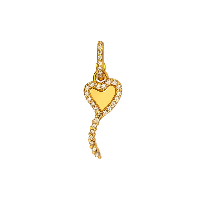 Buddha Mama Heart Pendant - Charms & Pendants - Broken English Jewelry