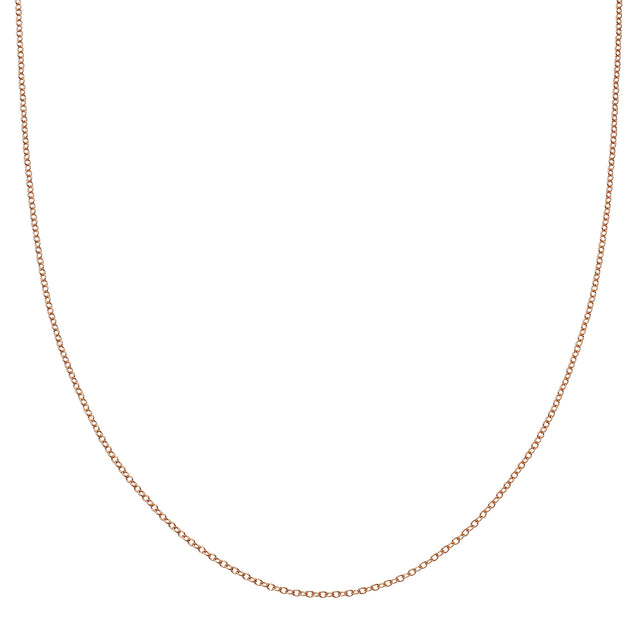 Loquet 18" Chain - Rose Gold - Broken English Jewelry