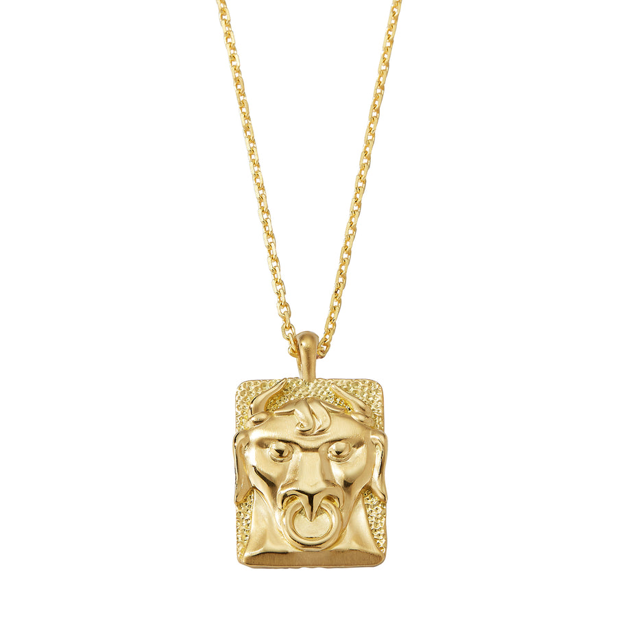 David Webb Zodiac Taurus Pendant Necklace - Broken English Jewelry