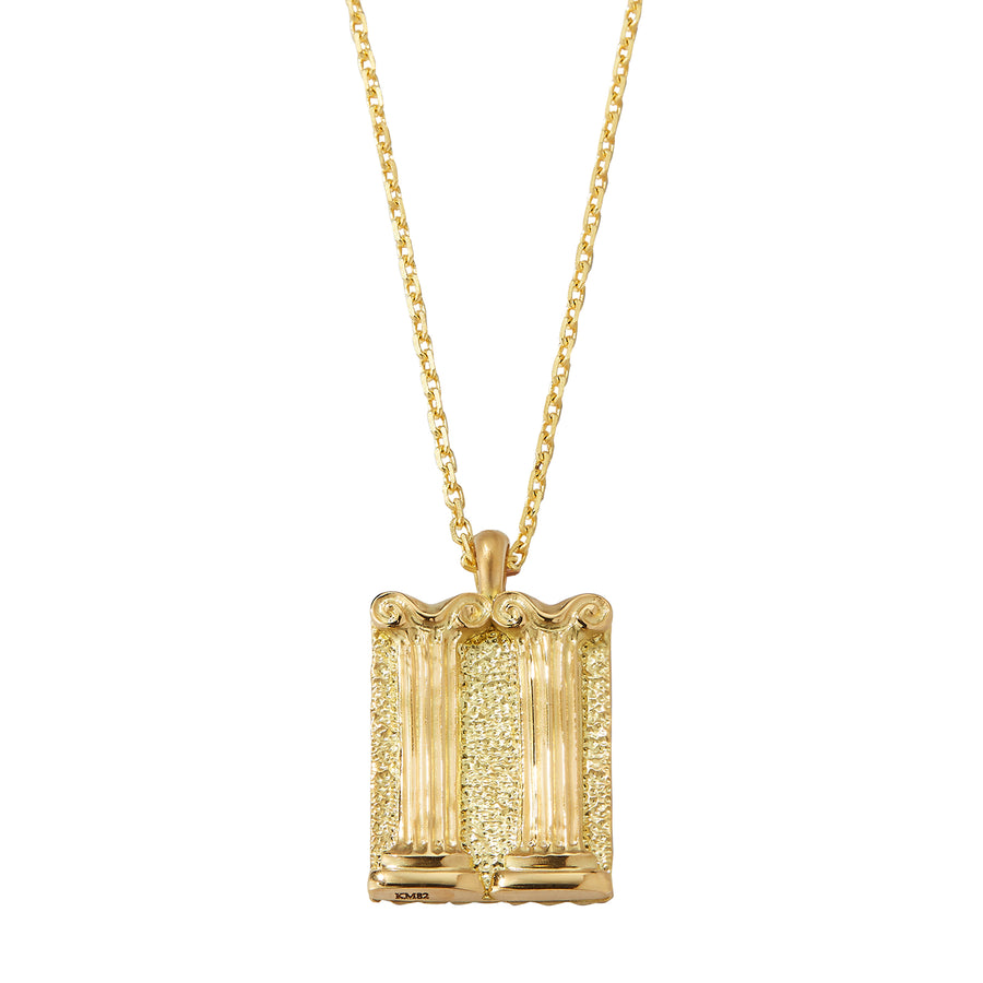 David Webb Zodiac Gemini Pendant Necklace - Diamond - Broken English Jewelry