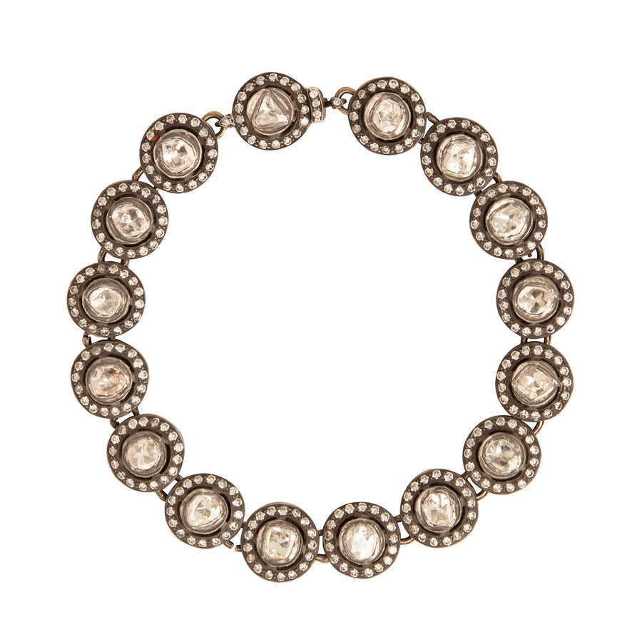 Munnu The Gem Palace Indo Russian Single Line Diamond Bracelet - Bracelets - Broken English Jewelry