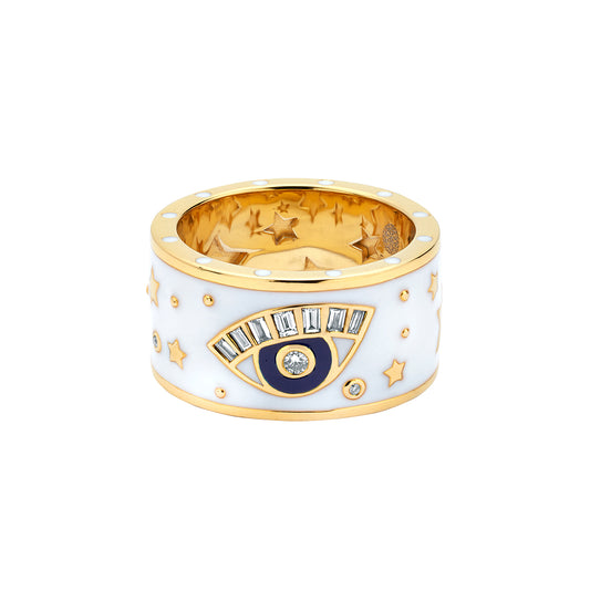 Star Band - White Enamel - Main Img