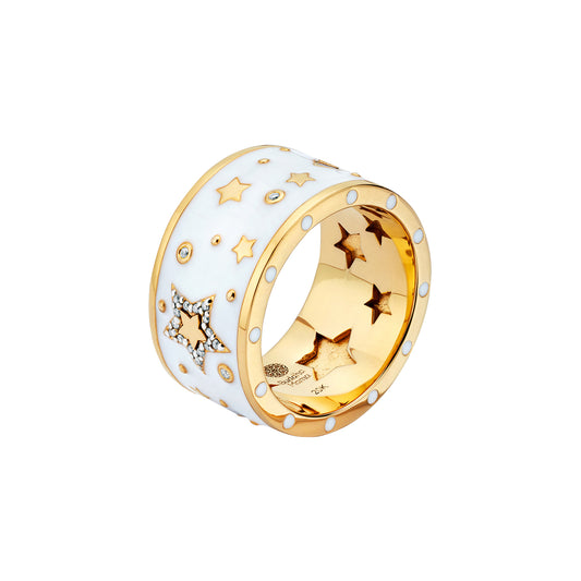 Star Band - White Enamel