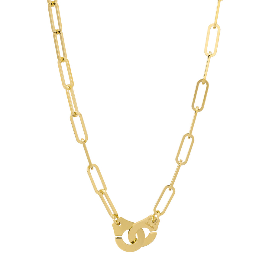 Dinh Van Menottes R15 Necklace - Yellow Gold - Necklaces - Broken English Jewelry