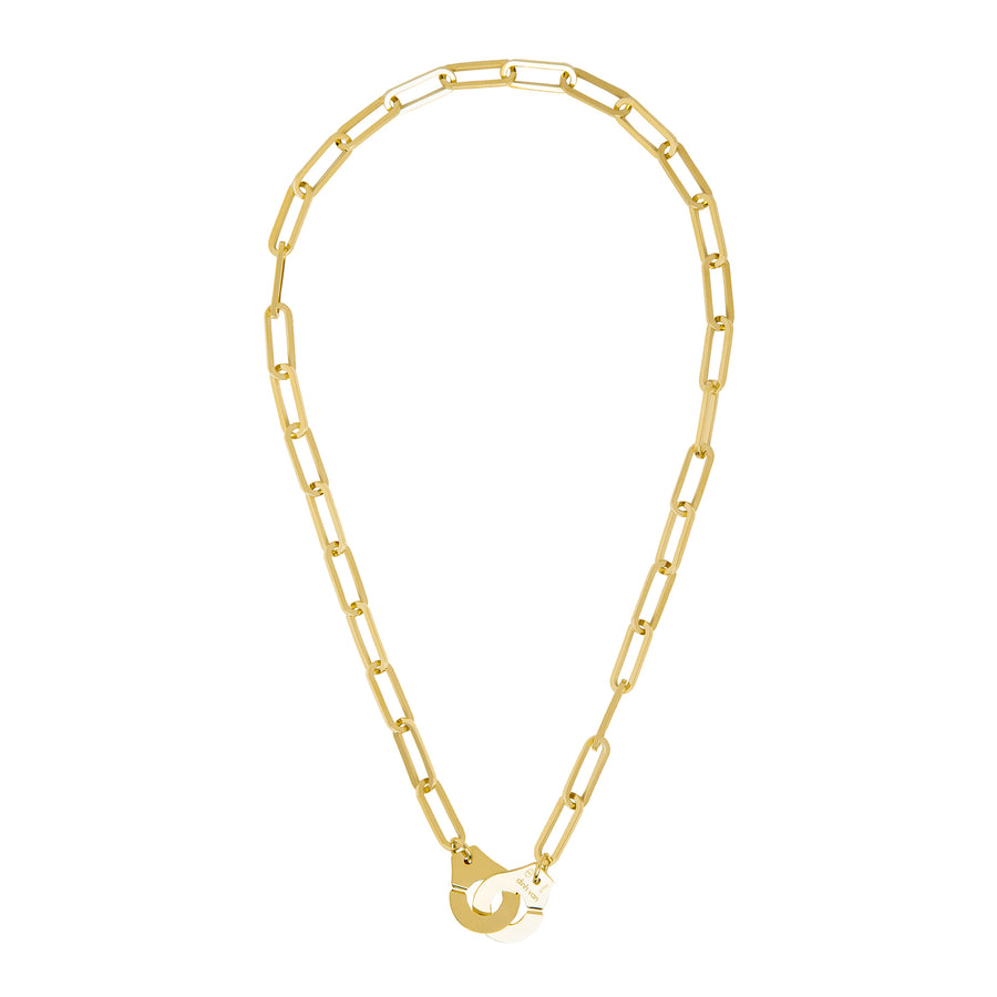 Dinh Van Menottes R15 Necklace - Yellow Gold - Necklaces - Broken English Jewelry