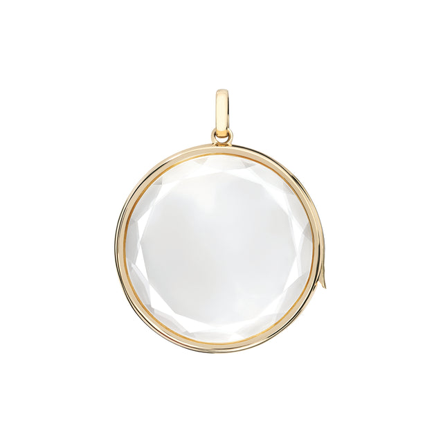Loquet Jupiter Locket - Yellow Gold - Charms & Pendants - Broken English Jewelry