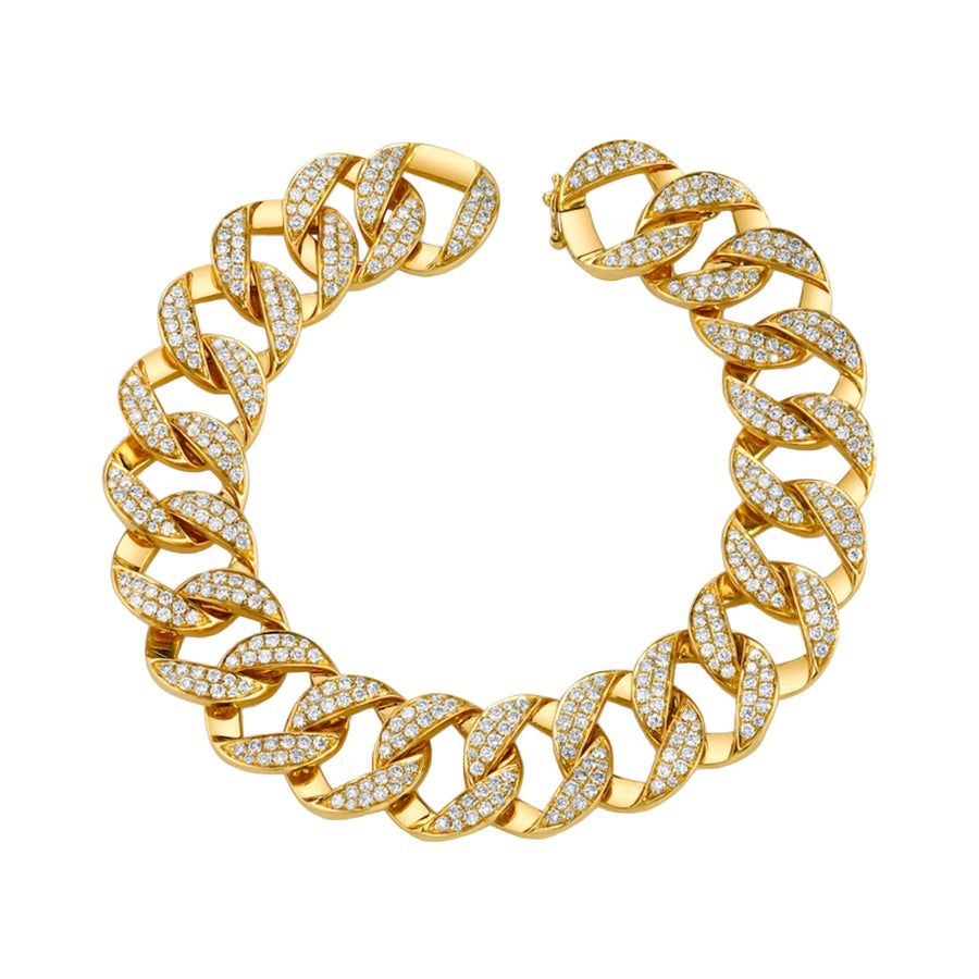 Anita Ko Hemingway Chain Link Diamond Bracelet - Broken English Jewelry