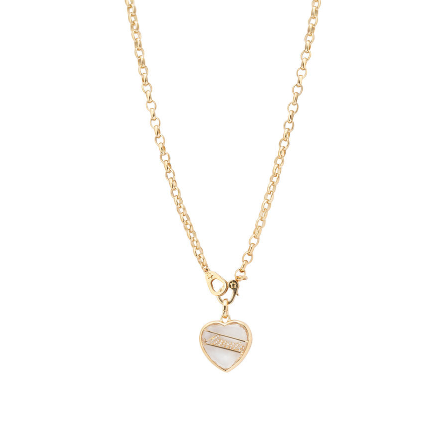 Foundrae Amate Sealed Gemstone Sister Hook Diamond Choker - Necklaces - Broken English Jewelry