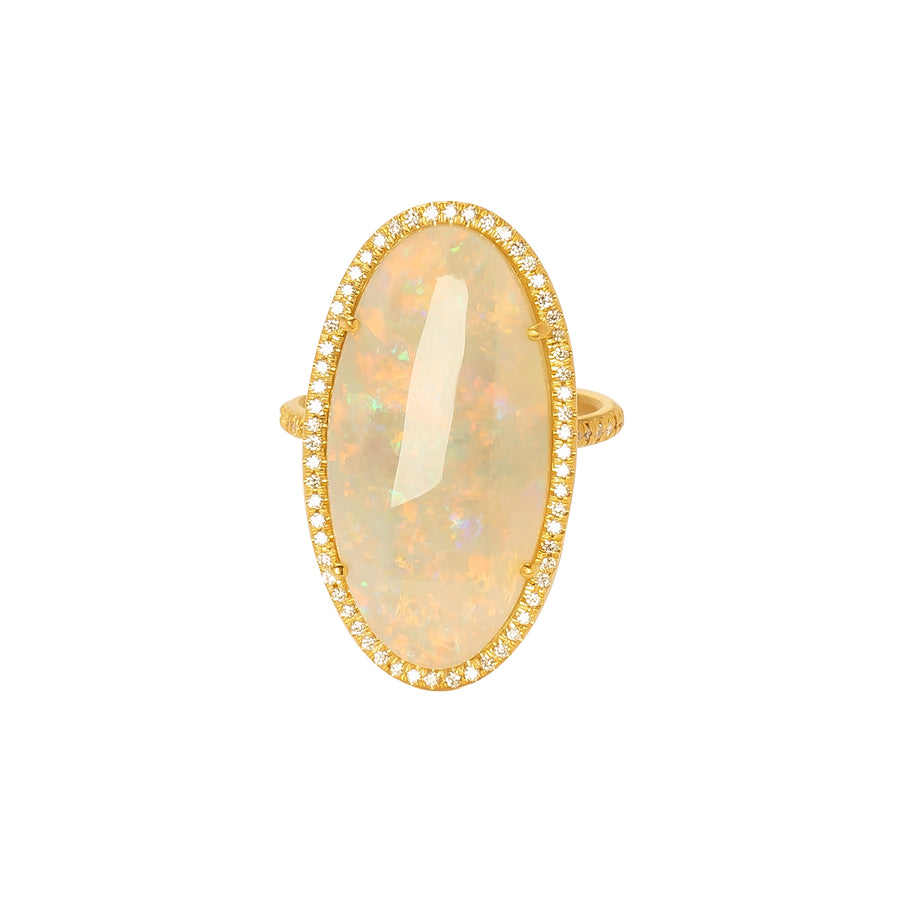 Loriann Stevenson Opal Oval Large Ring - Rings - Broken English Jewelry