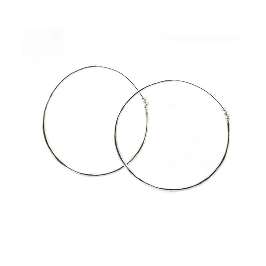 Fede Hoops - Sterling Silver - Main Img