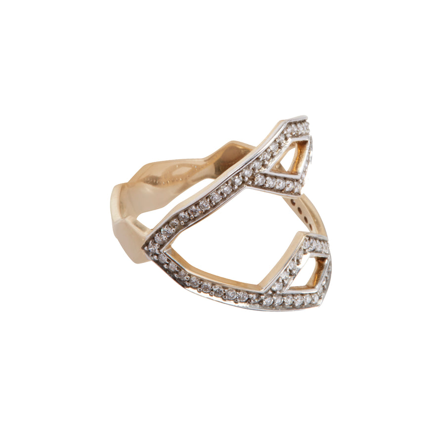 Ara Vartanian Deco Ring - Broken English Jewelry