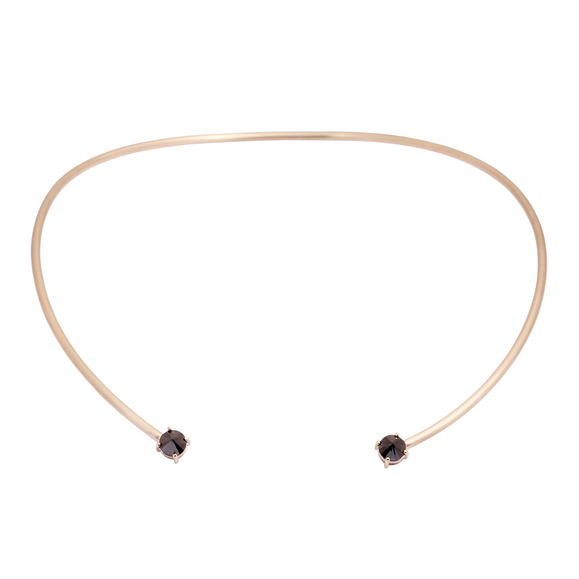 Ara Vartanian White Gold Choker - Broken English Jewelry