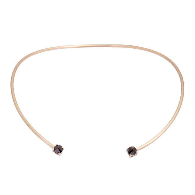 Ara Vartanian White Gold Choker - Broken English Jewelry