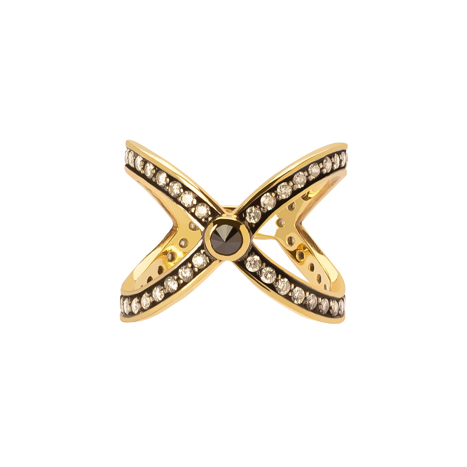 Ara Vartanian Cross Ring - Rings - Broken English Jewelry