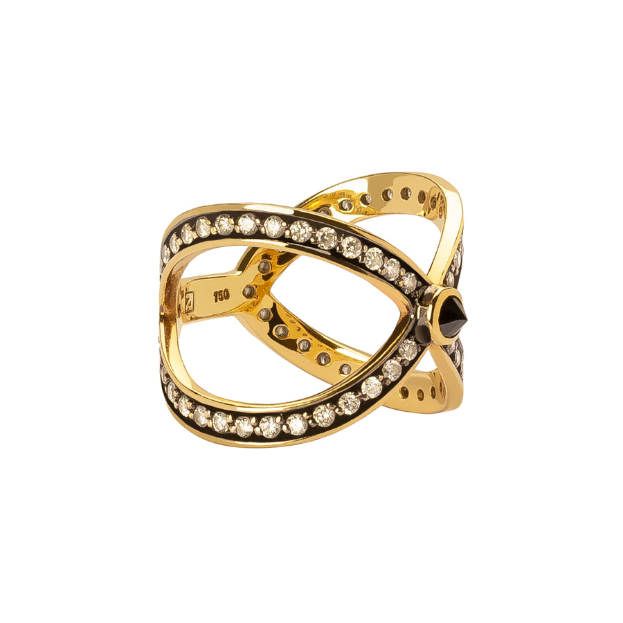 Ara Vartanian Cross Ring - Rings - Broken English Jewelry