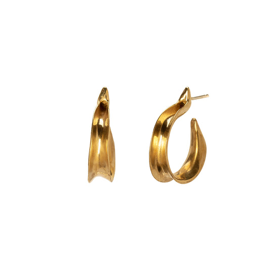 Kiki Mini Earrings - Bronze - Main Img