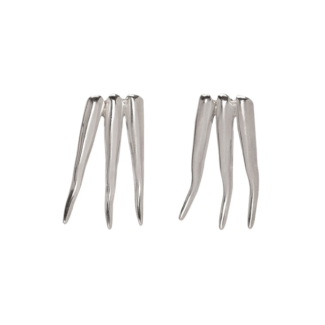 Ariana Boussard-Reifel Dev Earrings - Silver - Earrings - Broken English Jewelry