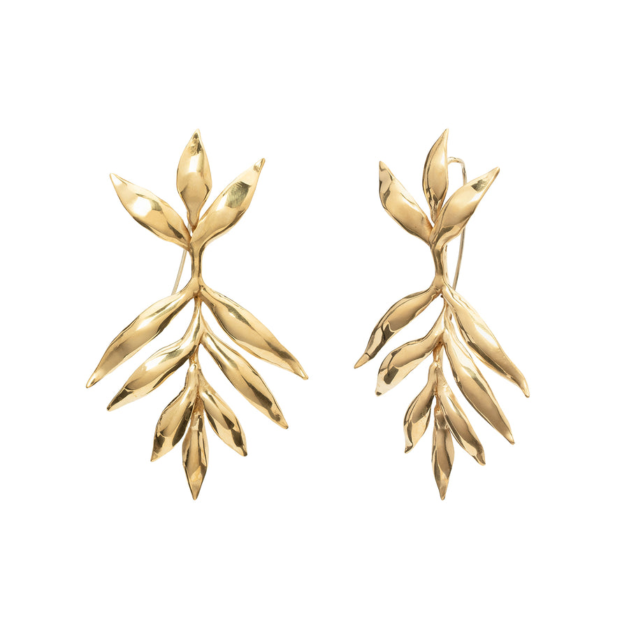 Ariana Boussard-Reifel Victoria Earrings - Brass - Broken English Jewelry