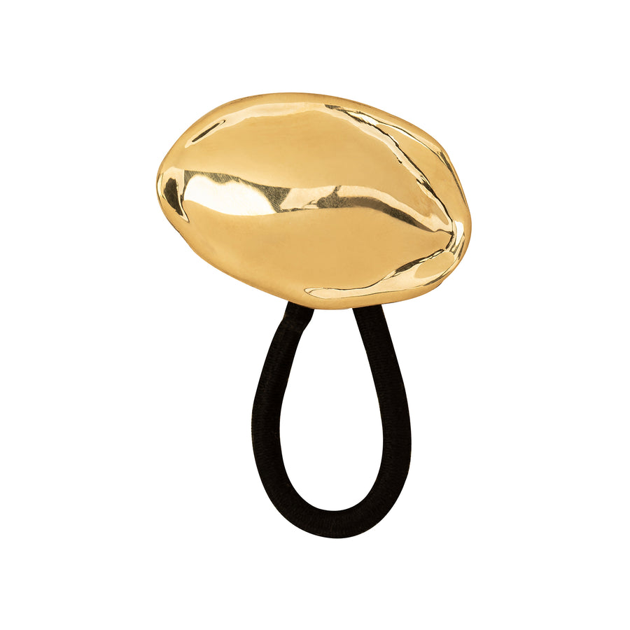 Ariana Boussard-Reifel Nacon Hair Tie - Brass - Accessories - Broken English Jewelry