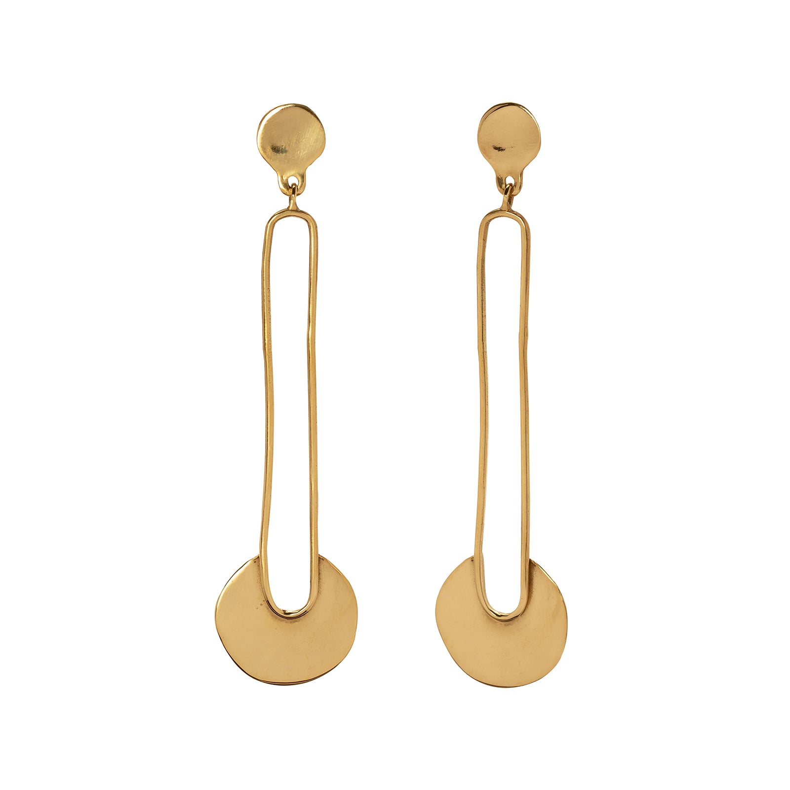 Ariana Boussard-Reifel Brackish Earrings - Brass - Earrings - Broken English Jewelry