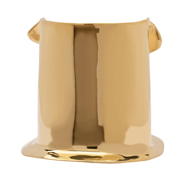 Ariana Boussard-Reifel Ares Cuff in Brass front view