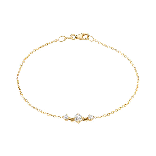 Lizzie Mandler Mini Eclat Diamond Chain Bracelet - Bracelets - Broken English Jewelry