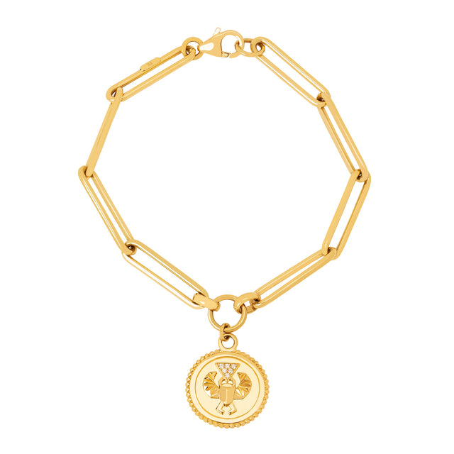 Foundrae Extended Clip Bracelet - Protection - Broken English Jewelry