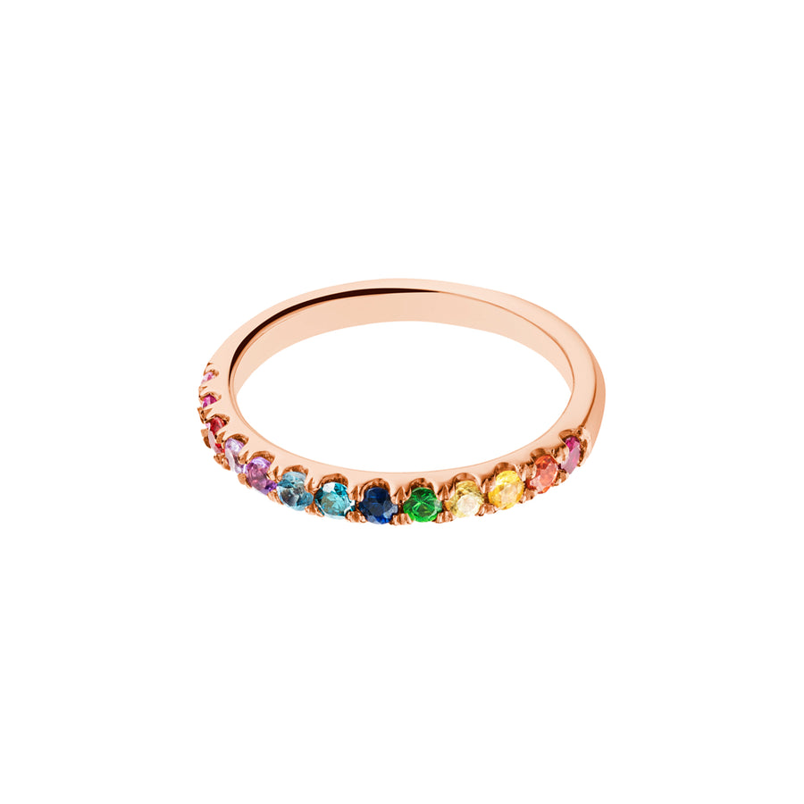 Carbon & Hyde Rainbow Ring - Broken English Jewelry