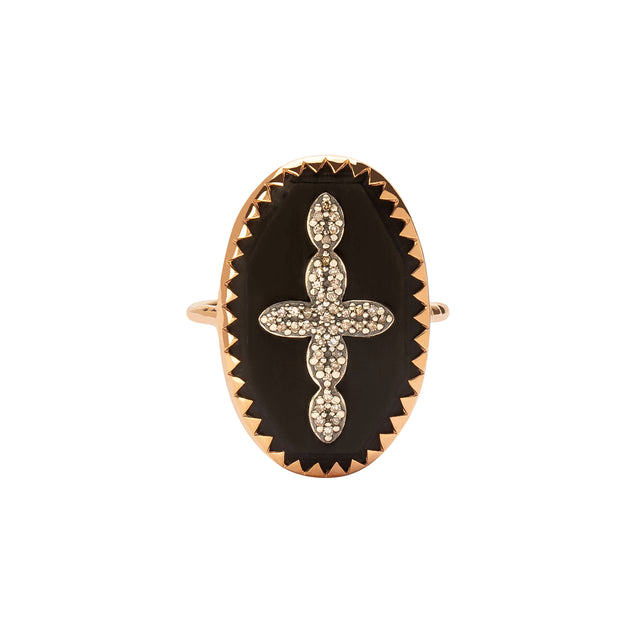 Pascale Monvoisin Bowie Nº3 Ring - Black - Rings - Broken English Jewelry