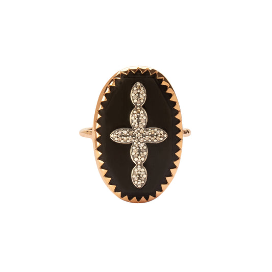Bowie Nº3 Ring - Black - Main Img