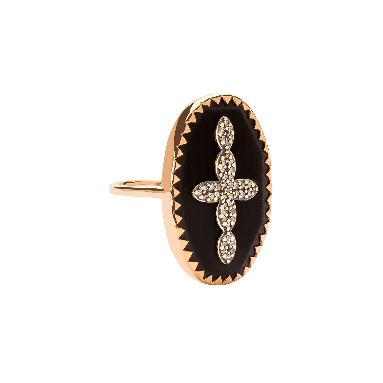 Pascale Monvoisin Bowie Nº3 Ring - Black - Rings - Broken English Jewelry