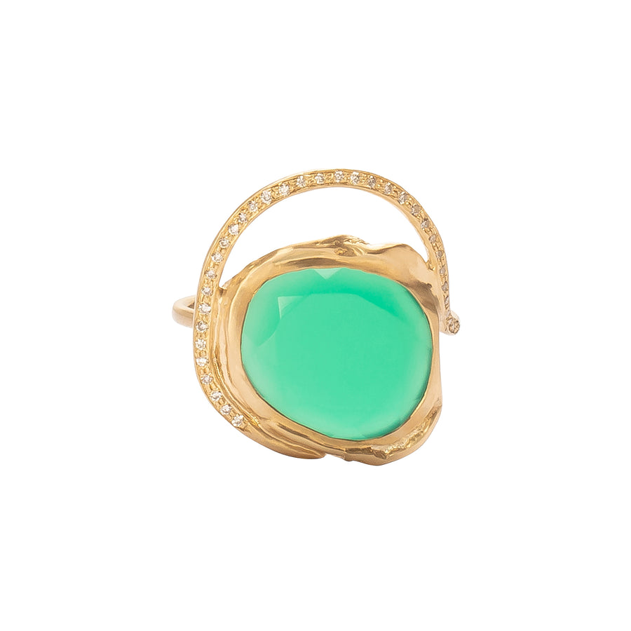 Pascale Monvoisin Gaia Ring - Green Onyx - Rings - Broken English Jewelry