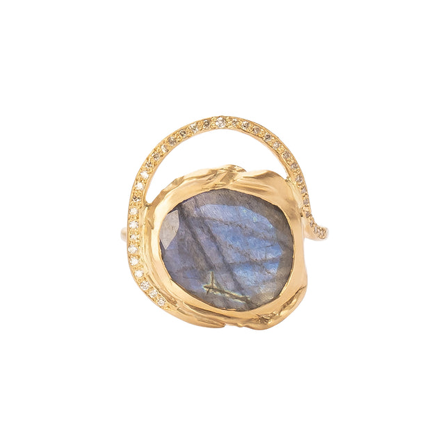 Pascale Monvoisin Gaia Ring - Labradorite - Rings - Broken English Jewelry