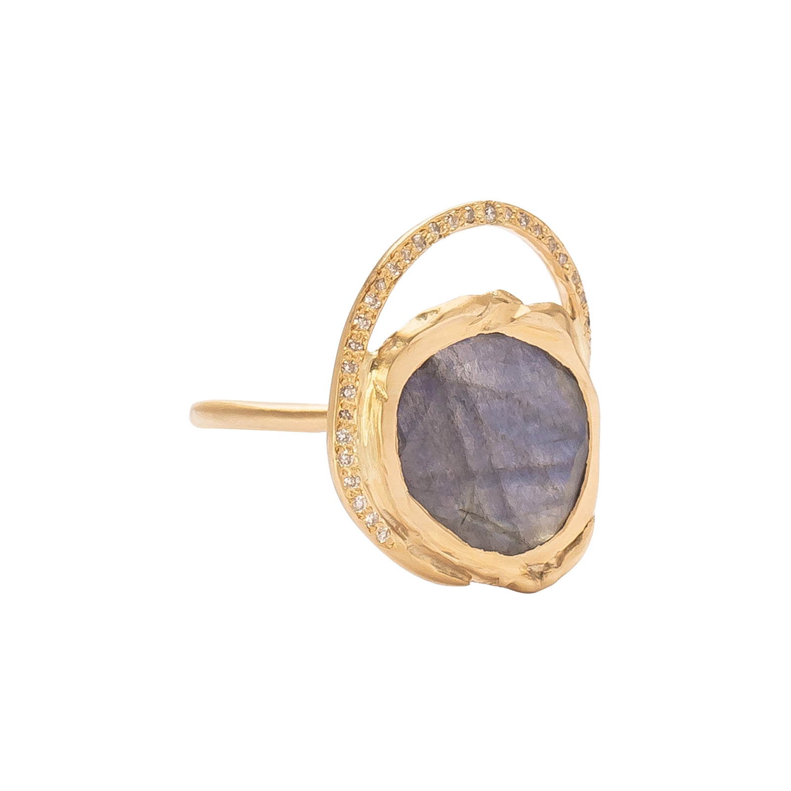 Pascale Monvoisin Gaia Ring - Labradorite - Rings - Broken English Jewelry