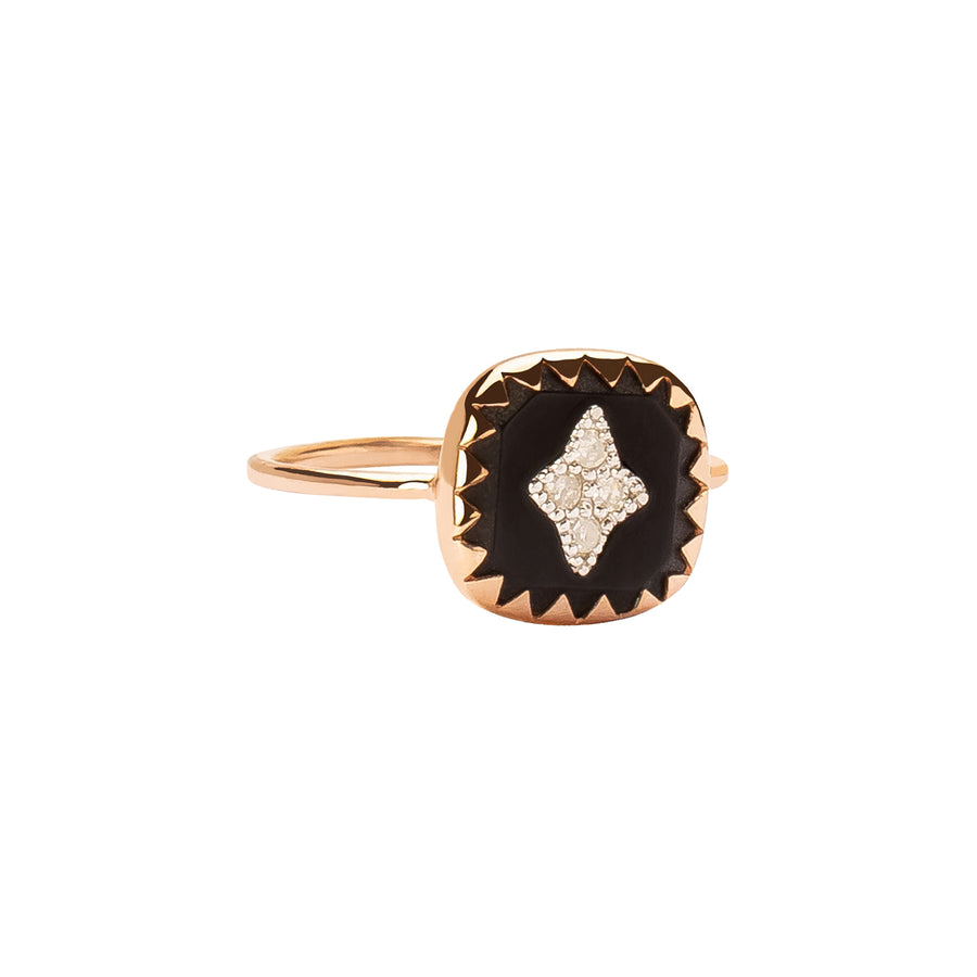Pascale Monvoisin Pierrot Ring - Black - Rings - Broken English Jewelry