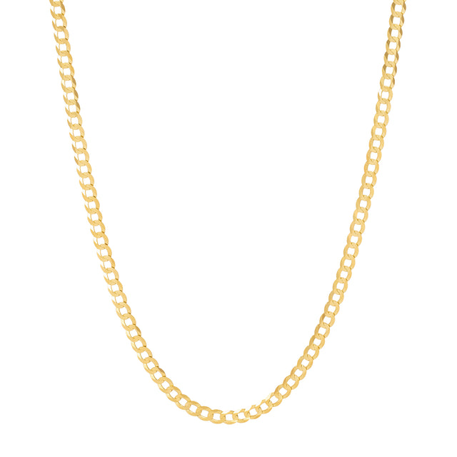 BE Jewelry 18" Comfort Curb Chain - 3.2mm - Necklaces - Broken English Jewelry