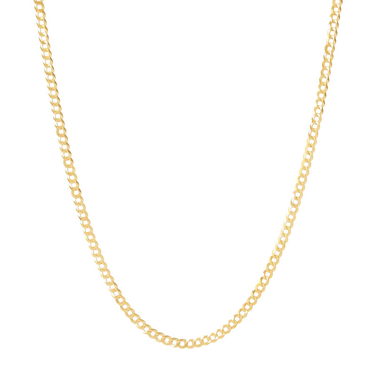 BE Jewelry 16" Comfort Curb Chain - 2.6mm - Necklaces - Broken English Jewelry