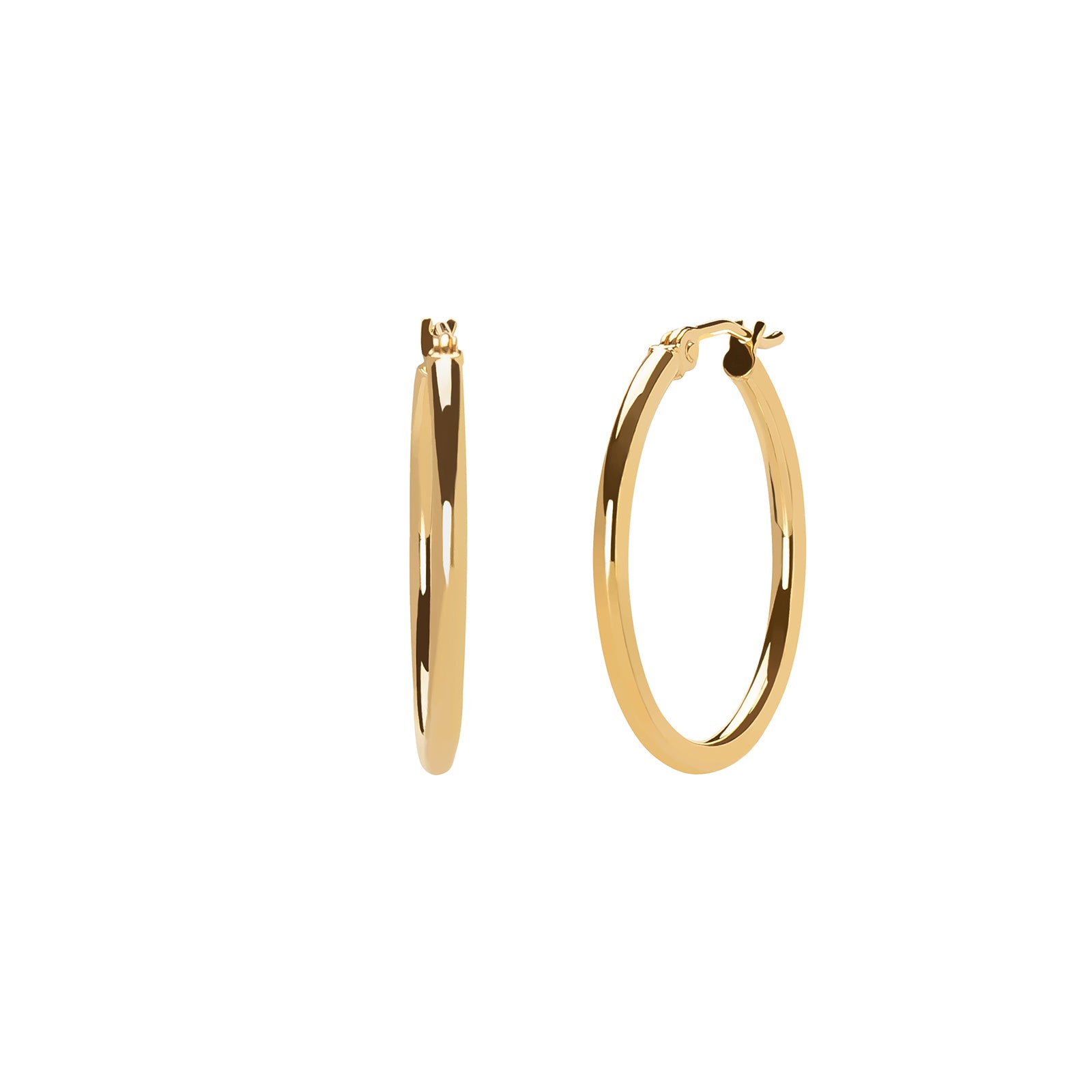 BE by Broken English Round Tube Hoops - 2mm - Broken English Jewelry