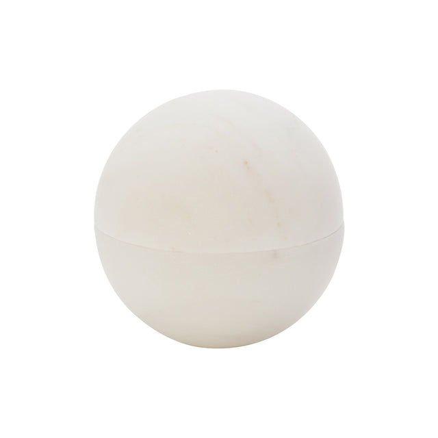 BE Home Flint Marble Sphere Box - Small - Broken English Jewelry