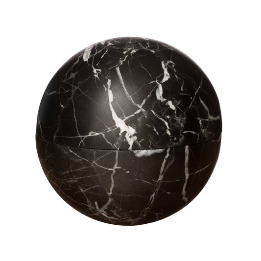 Noir Marble Sphere Box - Medium - Main Img