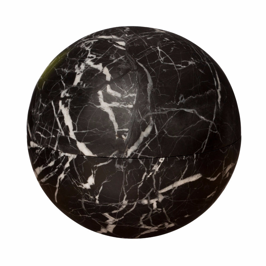 BE Home Noir Marble Sphere Box - Large - Broken English Jewelry
