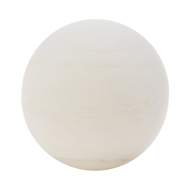 BE Home Flint Marble Sphere Box - Large - Broken English Jewelry
