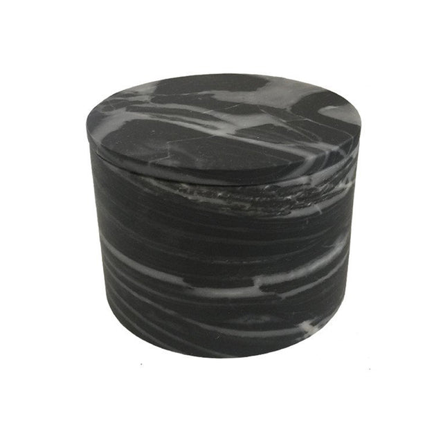 BE Home Pah Tempe Marble Cylinder Box - Medium - Broken English Jewelry