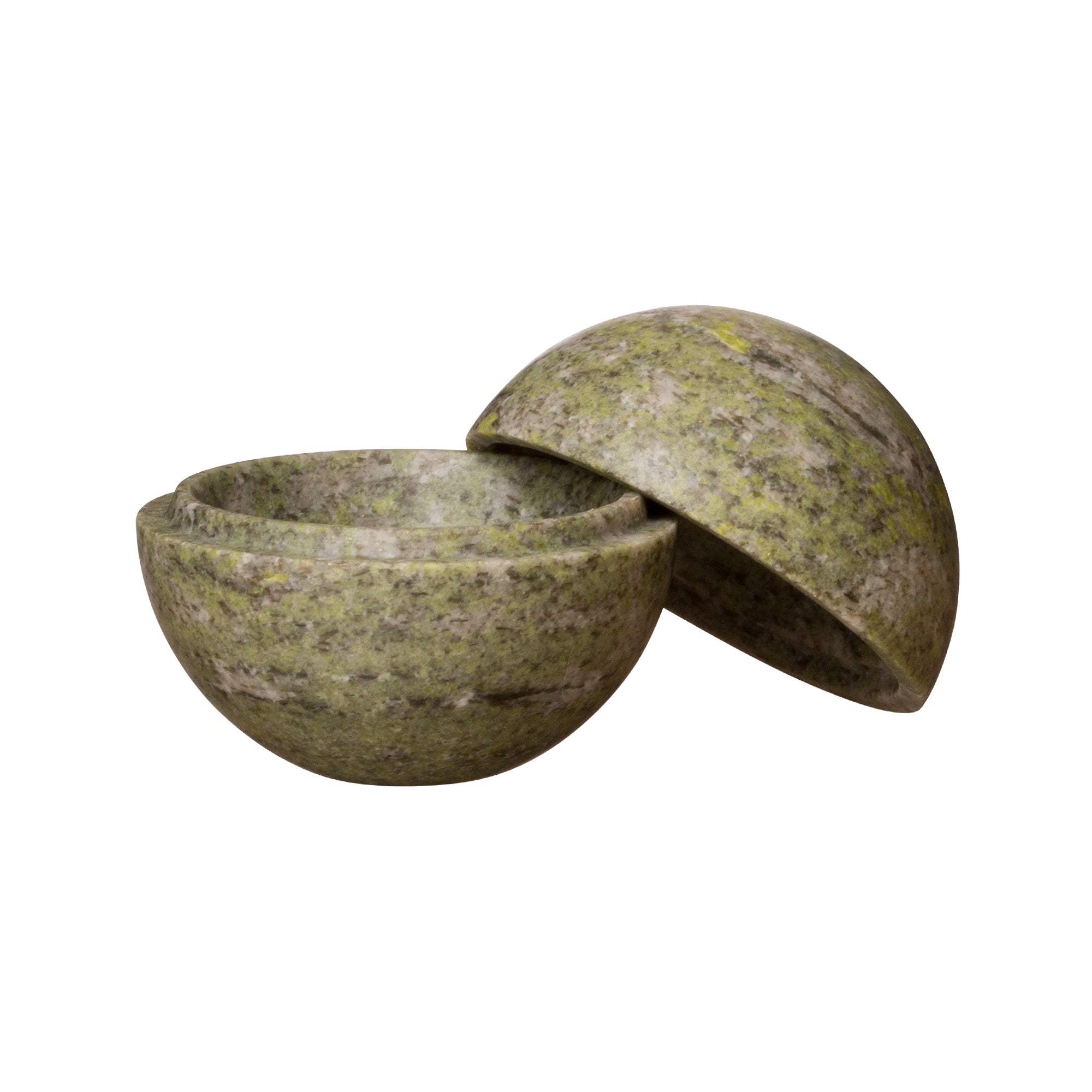 BE Home Moss Marble Sphere Box - Small - Broken English Jewelry